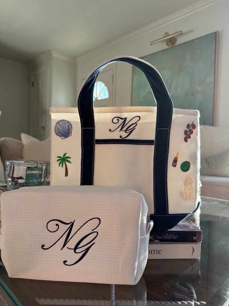 Waffle Makeup Bag
