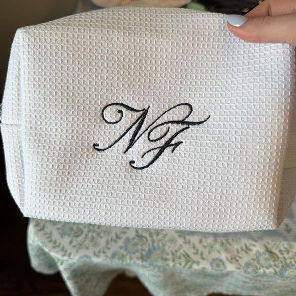 Waffle Makeup Bag