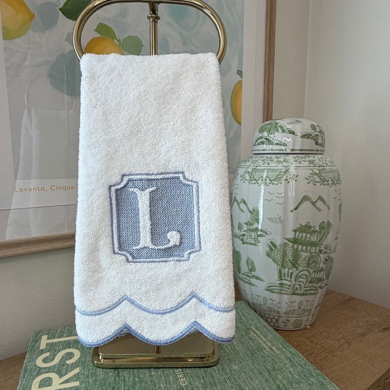 Scalloped Hand Towel