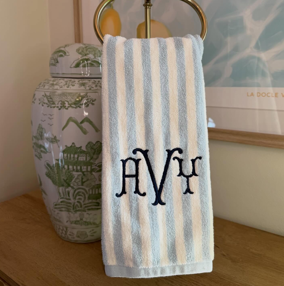 Striped Hand Towel