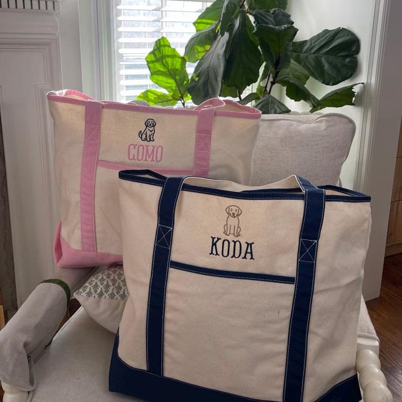 Premium Cotton Canvas Tote (Zippered)