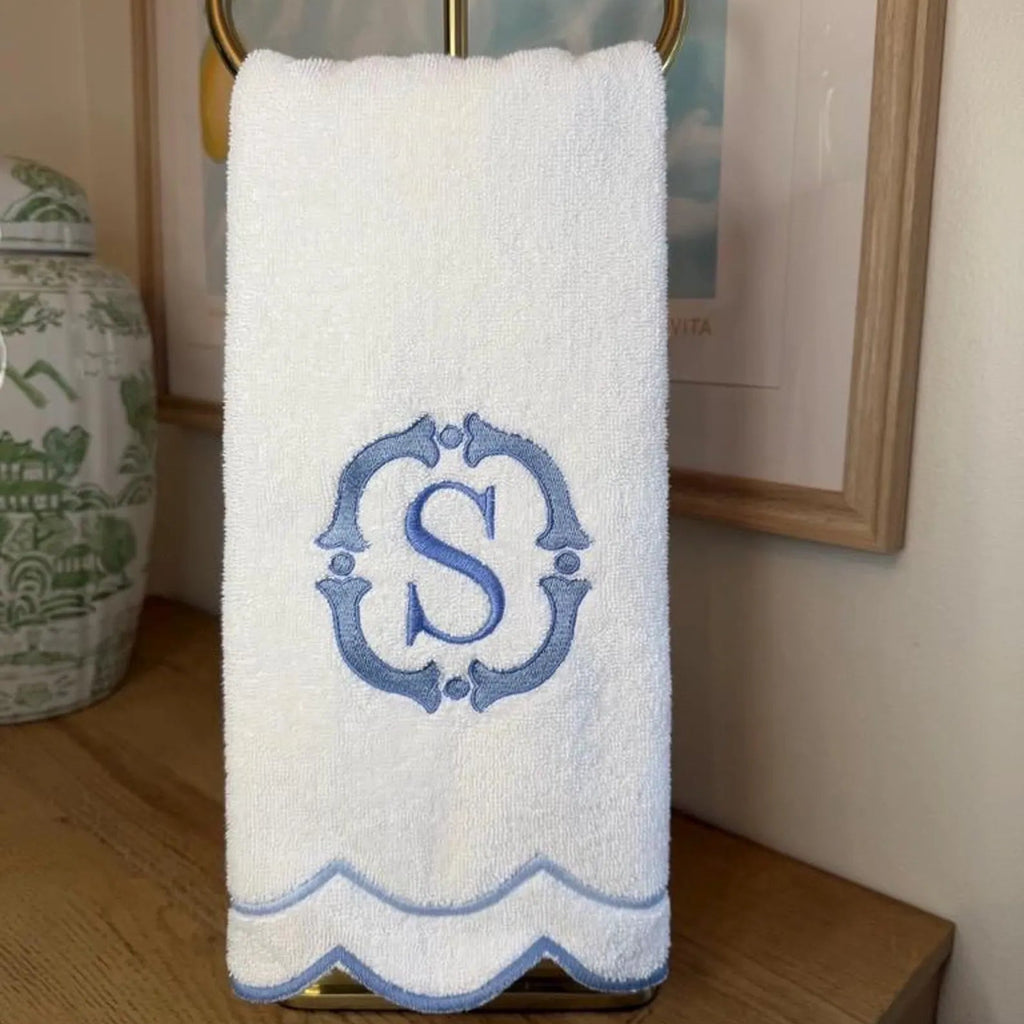 Scalloped Hand Towel