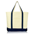 Dog Tote Bag - Premium Cotton Canvas (Zippered)